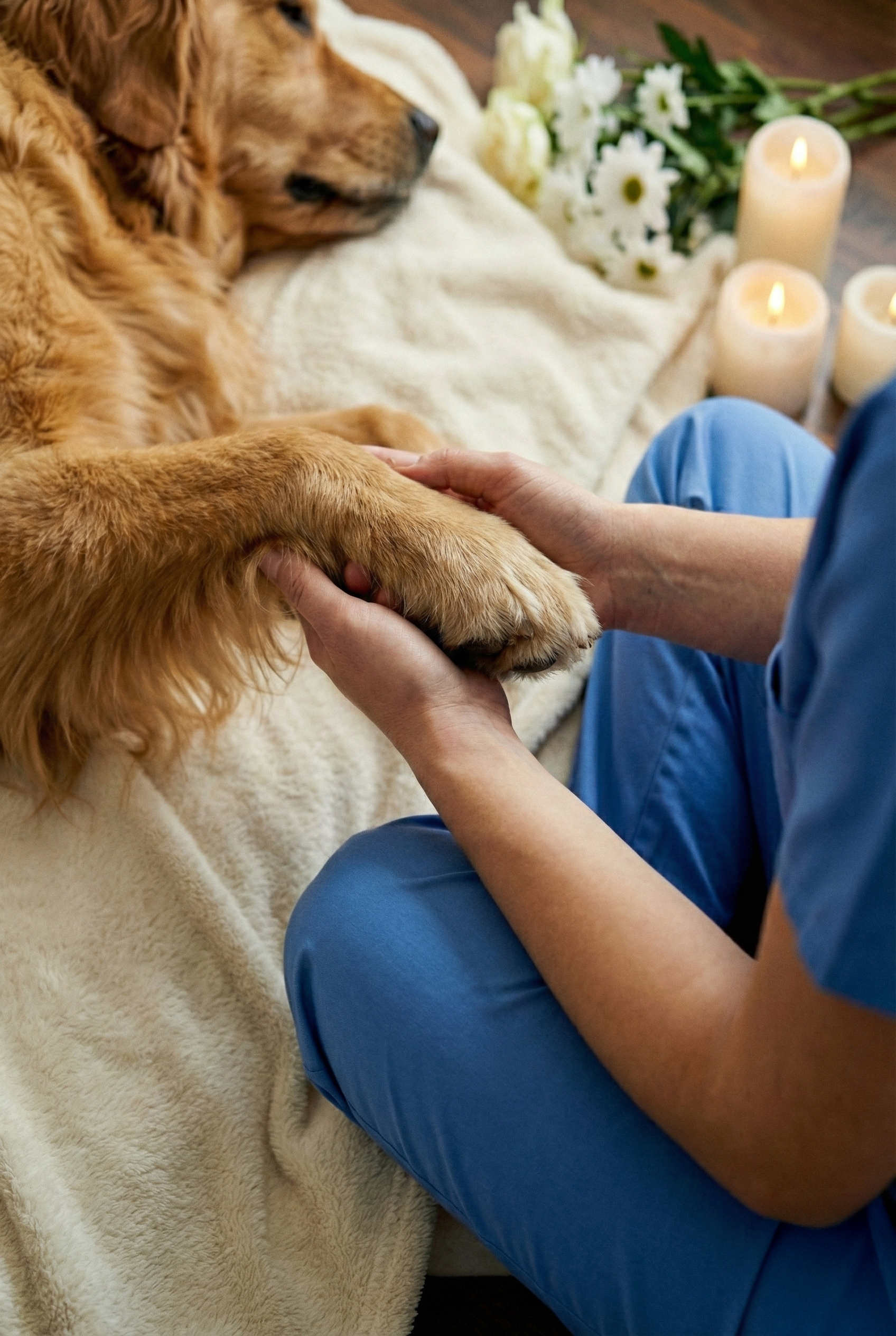 エンゼルケアグルーミングの様子